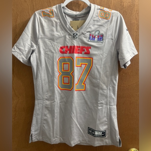 Ladies small /Youth L or XL NFL KC Chiefs Kelce New with tags
